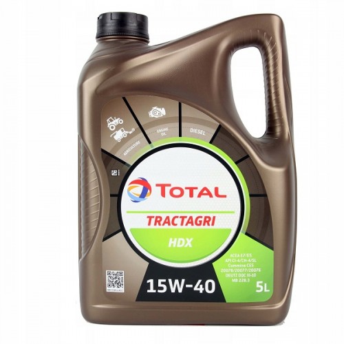 TOTAL TRACTAGRI HDX 15W40 Claas Deutz olej silnikowy 5L