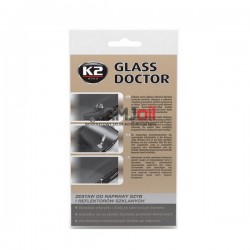 K2 GLASS DOCTOR zestaw naprawczy do usuwania odprysków na szybie B350