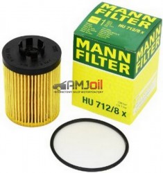 MANN filtr oleju HU712/8X (OE648) Opel Corsa C D E Astra G H Meriva