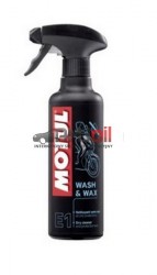 MOTUL E1 Wash & Wax szampon bez użycia wody 400ml