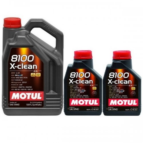 Motul 8100 x-clean 5w40 c3 olej silnikowy 7l Sklep internetowy